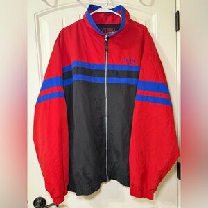 Vintage 90's Men's FUBU Zip Wind Jacket XLCOLOR BLOCK w/FUBU Embroidery